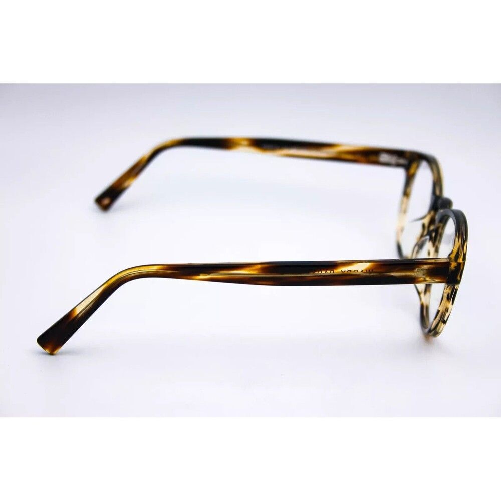 Warby Parker - Percey Striped Sassafras Eye Glass Frames - Wide - 51-20-140 NEW